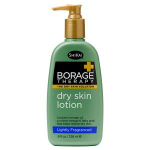 8 oz Borage Therapy Lotion - Lightly scented