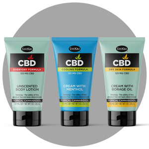 1 oz CBD Creams | 125mg CBD (3 pack)