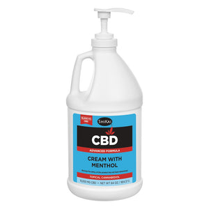Shikai Products - 64 oz. CBD Advanced Cream with Menthol 16,000MG