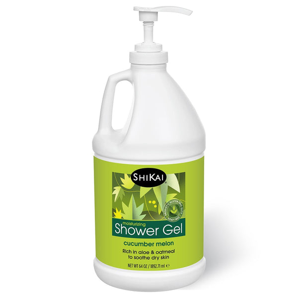 Shikai Products - Cucumber Melon Shower Gel- 64 oz.