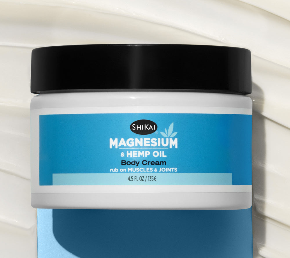 Magnesium Body Cream with Hemp Oil