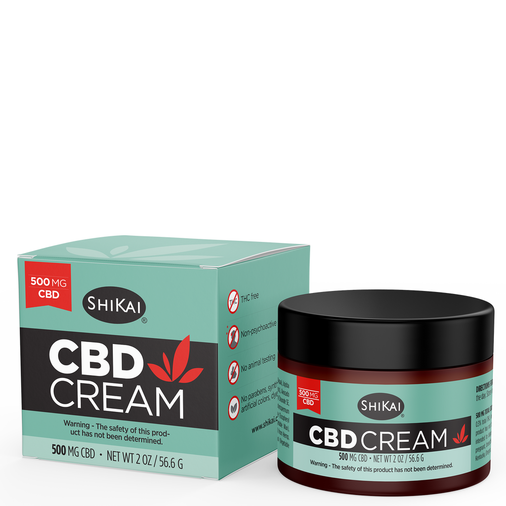 Shikai Products - 2 oz CBD Double Strength Cream | 500mg CBD Shikai Products - 2 oz CBD Double Strength Cream | 500mg CBD