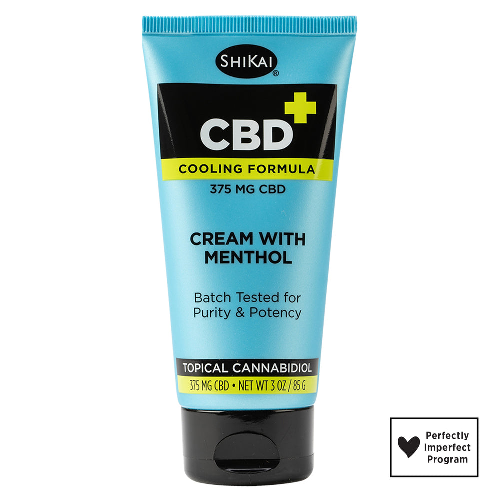 3 oz CBD Cream with Menthol | 375mg CBD - Perfectly Imperfect Program