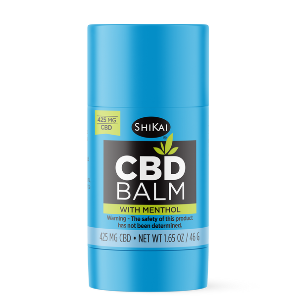 Shikai Products - Double Strength CBD Balm with Menthol | 425mg CBD