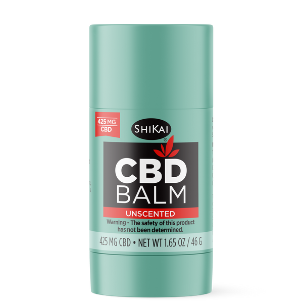 Double Strength Unscented CBD Balm | 425mg CBD - Shikai Products